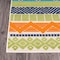 World Rug Gallery Modern Bohemian Indoor/Outdoor Runner Rug 2'x7' Multi Runner Rug 5559MULTI2X7 - alternate 7